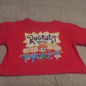 Rugrats red crop top